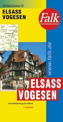 Falk Urlaubskarte Elsass - Vogesen 1:150 000