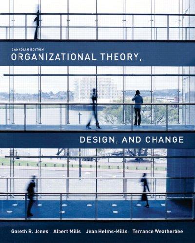 Organizational Theory, Design, and Change