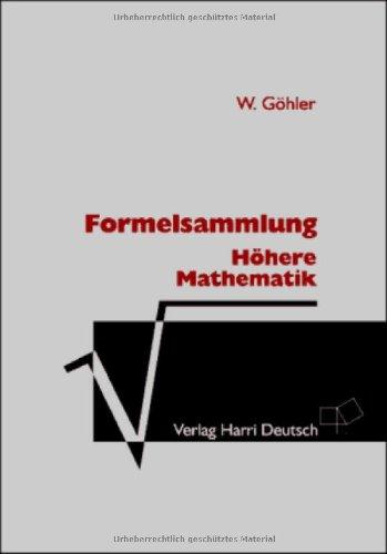 Formelsammlung Höhere Mathematik