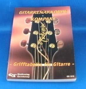 Gitarrenakkorde Kompakt: Grifftabelle für Gitarre