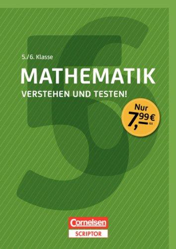 Mathematik - Verstehen und testen! 5./6. Klasse