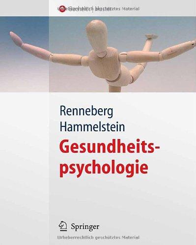 Gesundheits-psychologie (Springer-Lehrbuch) (German Edition)