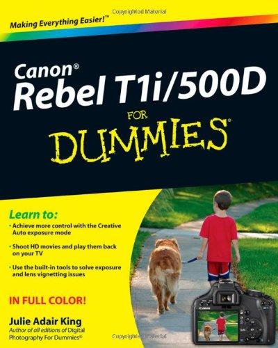 Canon EOS Rebel T1i/500D For Dummies