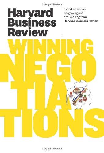 Harvard Business Review on Winning Negotiations (Harvard Business Review Paperback Series)