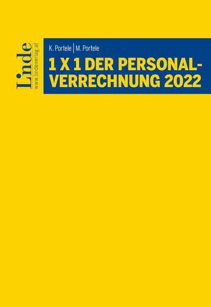 1 x 1 der Personalverrechnung 2022