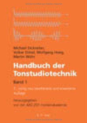 Handbuch der Tonstudiotechnik. 2 Bände