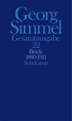 Gesamtausgabe in 24 Bänden: Band 22: Briefe 1880-1911: Bd. 22