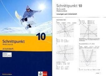 Schnittpunkt Mathematik - Ausgabe für Niedersachsen / Arbeitsheft plus Lösungsheft 10. Schuljahr - Mittleres Niveau