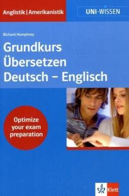 Uni-Wissen, Grundkurs Übersetzen Deutsch-Englisch