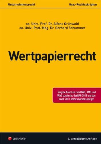 Unternehmensrecht (HR) - Wertpapierrecht