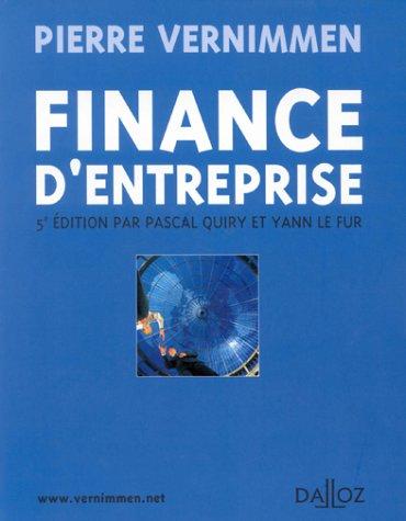 Finance d'entreprise