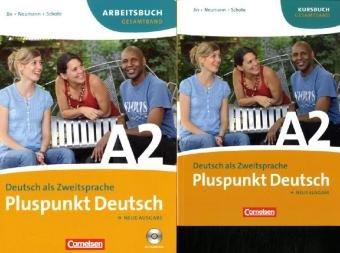 Pluspunkt Deutsch - Neue Ausgabe: A2: Gesamtband - Kursbuch und Arbeitsbuch mit CD: 024288-7 und 024289-4 im Paket