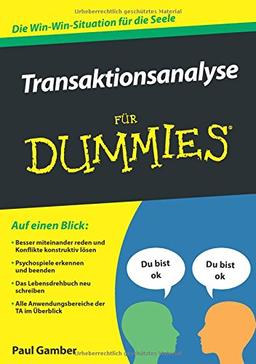 Transaktionsanalyse für Dummies