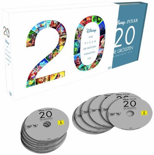 20 - Disney und Pixar - Die größten Animations Hits [Limited Edition] [20 DVDs]