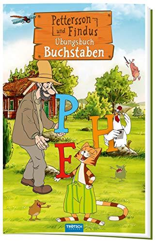 Trötsch Pettersson und Findus Buchstaben Übungsbuch: Übungsbuch Vorschulbuch Beschäftigungsbuch