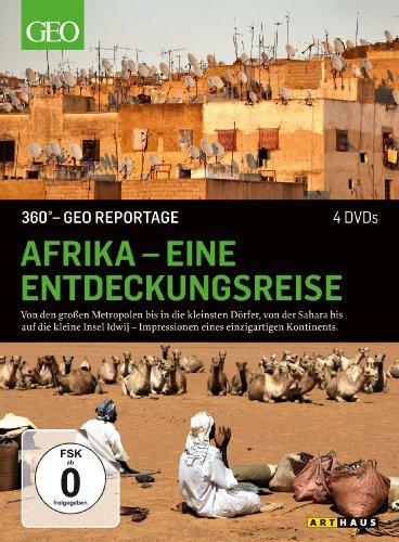 360 Grad - GEO Reportage: Afrika - Eine Entdeckungsreise [4 DVDs]