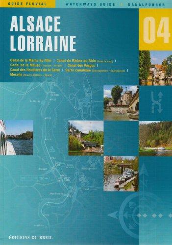 Alsace, Lorraine : Canal de la Marne au Rhin, Canal du Rhône au Rhin, Canal de la Meuse, Canal des Vosges, Canal des Houillères de la Sarre, Sarre canalisée, Moselle