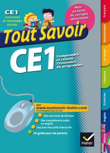 Tout savoir CE1