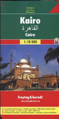 Freytag Berndt Stadtpläne, Kairo 1:10.000: Touristische Informationen - Straßenverzeichnis - Öffentliche Verkehrsmittel (City Map)