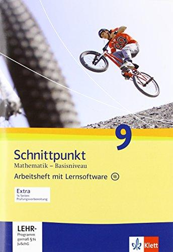 Schnittpunkt - Ausgabe für Schleswig-Holstein. Neubearbeitung / Arbeitsheft mit Lösungsheft und Lernsoftware Basisniveau 9. Schuljahr