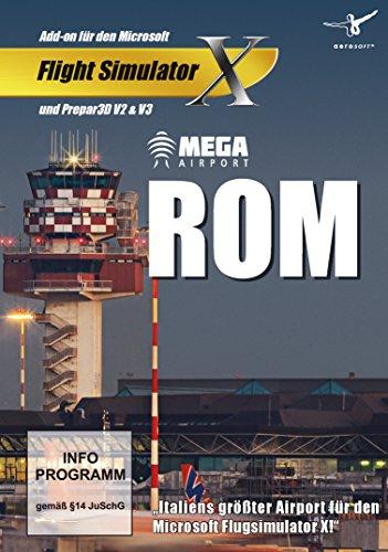 Flight Simulator X - Mega Airport Rom (Add - On) - [PC]