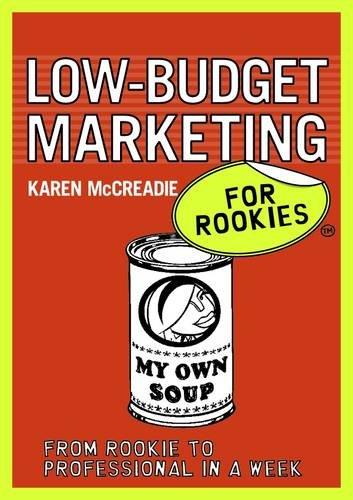 Low-Budget Marketing for Rookies: From rookie to professional in a week