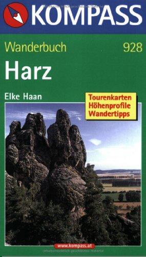 Harz. Wanderführer: Mit Kyffhäuser. Tourenkarten, Höhenprofile, Wandertipps