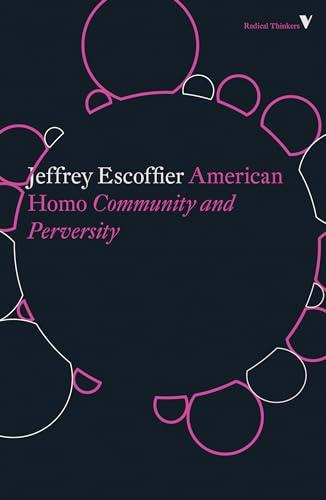 American Homo: Community and Perversity (Radical Thinkers Set 17)