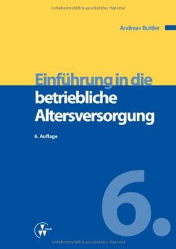 Einführung in die betriebliche Altersversorgung