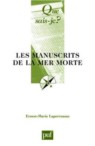 Les manuscrits de la mer Morte