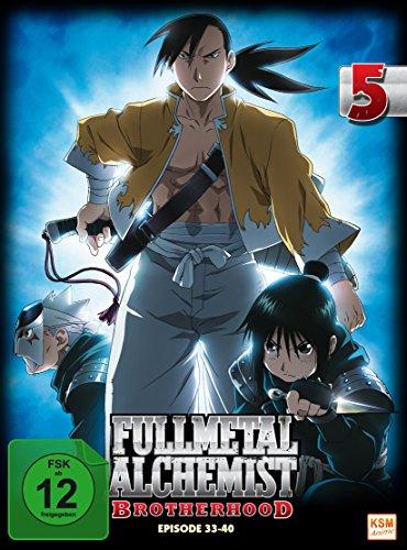 Fullmetal Alchemist: Brotherhood - Volume 5 (Digipack im Schuber mit Hochprägung und Glanzfolie) (2 Disc Set) [Limited Edition]