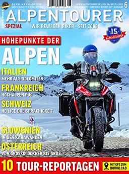 ALPENTOURER SPEZIAL ALPEN: Motorrad-Touren im Herzen Europas (ALPENTOURER SPEZIAL: Motorrad-Reiseführer im Magazin-Format)