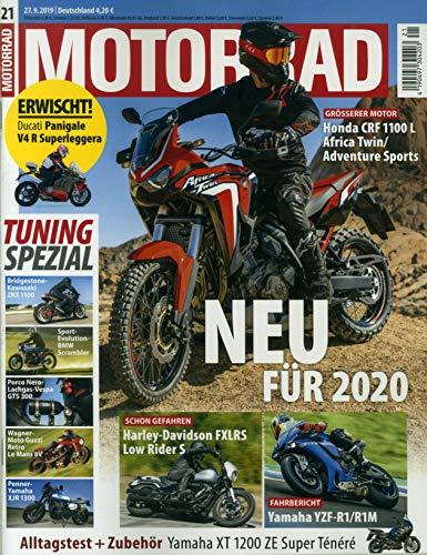 Motorrad 21/2019 "Neu für 2020"