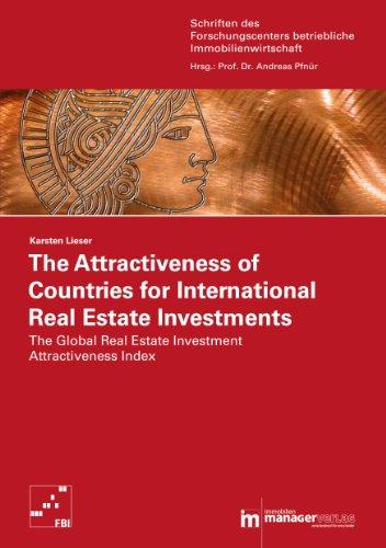 The Attractiveness of Countries for International Real Estate Investments