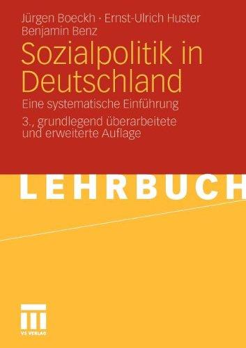 Sozialpolitik in Deutschland: Eine systematische Einführung