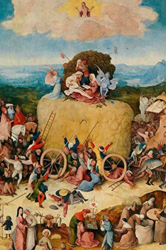 Hieronymus Bosch Planner #7: The Hay Wagon Hieronymus Bosch - Weekly, Monthly Planner And Organizer 6x9". Cool Artist Gifts