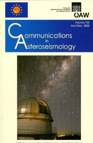 Communications in Asteroseismology: November/December 2008