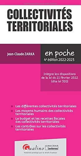 Collectivités territoriales : 2022-2023