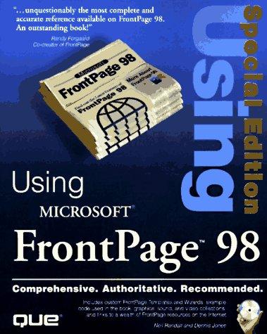 Using Microsoft FrontPage 98, w. CD-ROM (SPECIAL EDITION USING)