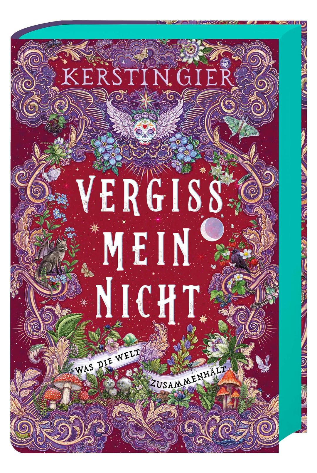 Vergissmeinnicht - Was die Welt zusammenhält: Das Finale der gefeierten Fantasy-Trilogie – das perfekte Weihnachtsgeschenk mit leuchtendem Farbschnitt