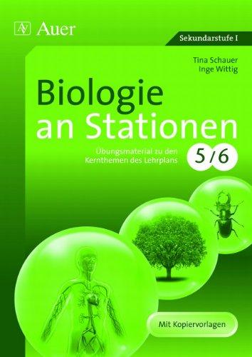 Biologie an Stationen: Übungsmaterial zu den Kernthemen des Lehrplans 5/6. Mit Kopiervorlagen