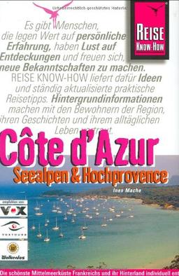 Cote d'Azur. Seealpen und Hochprovence. Reisehandbuch