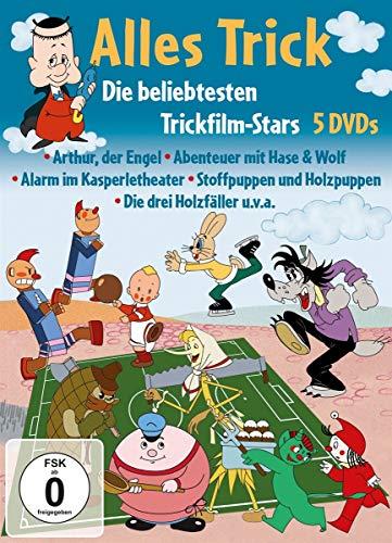 Alles Trick - Die beliebtesten Trickfilm-Stars [5 DVDs]