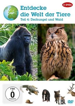 Entdecke die Welt der Tiere - Teil 4: Dschungel und Wald [2 DVDs]