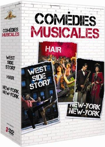 Comédies musicales : west side story ; hair ; new york, new york [FR Import]