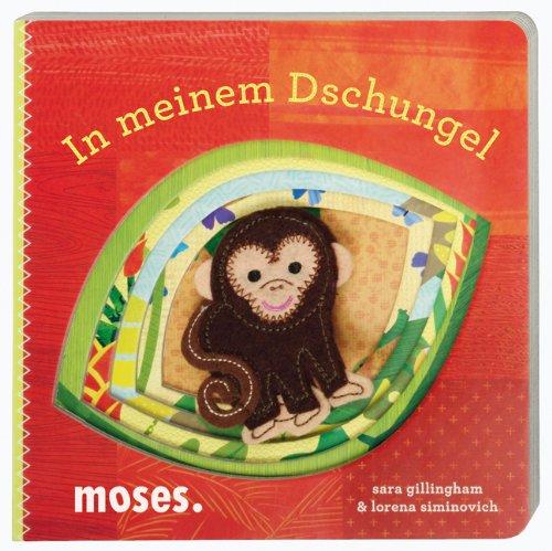 In meinem Dschungel: Pappbilderbuch mit Fingerpuppe aus Filz