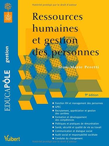 Ressources humaines et gestion des personnes