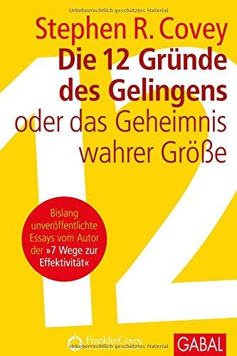 Die 12 Gründe des Gelingens: oder das Geheimnis wahrer Größe (Dein Erfolg)