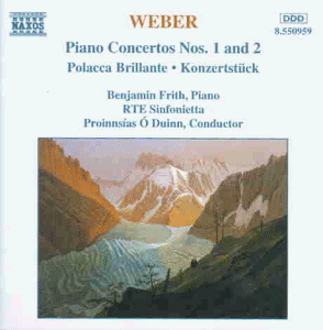 Weber Klavierkonzert 1 und 2 Frith