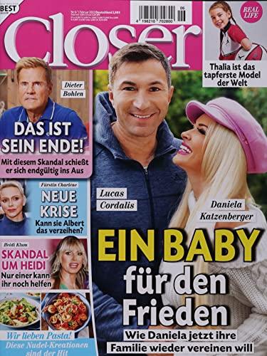 Closer 6/2023 "Ein Baby für den Frieden"